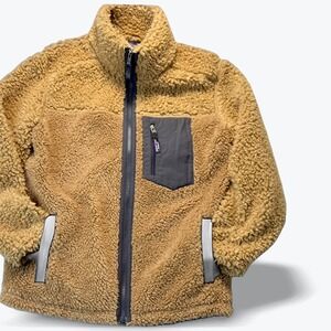 Patagonia Retro X Fleece Coat Nest Brown Jacket Womens XS Full Zip Sherpa Pile